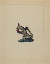 Pa. German Figurine, 1935/1942. Creator: Mina Lowry.