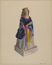 Statuette (Queen Victoria), c. 1936.