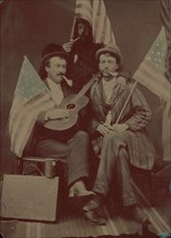 Portrait of Three Men, c. 1860.