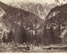 Chalet de Handeck, Hasli Valley, Canton Bern, Switzerland, c. 1860.