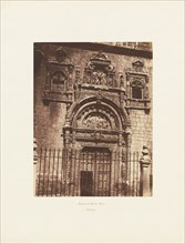 Puerta de Santa Cruz, Toledo, c. 1860.
