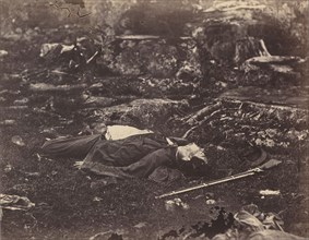 A Sharpshooter's Last Sleep, Gettysburg, Pennsylvania, July 1863.
