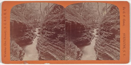 Watkins Glen Scenery, Shadow Gorge, c. 1860.