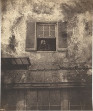 Auguste Vacquerie at a Window, Marine Terrace, c. 1853.