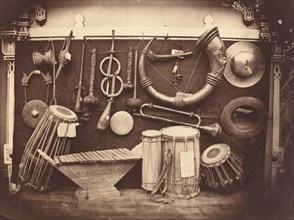Still Life of Musical Instruments, c. 1863.