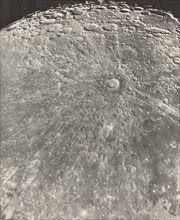 Photographie Lunaire Rayonnement de Tycho - Phase Croissante, 1899.