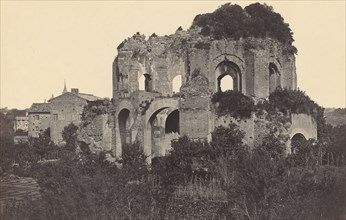 The Templum Minerva Medica and the Surrounding Area, 1861.