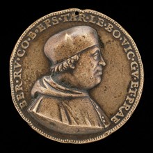 Bernardo de' Rossi, died 1527, Bishop of Treviso 1499, Governor of Bologna 1519-1523 [obverse], c. 1519.