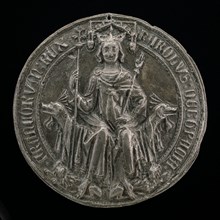 Great Seal of King Charles V, model 1364, cast probably 17th century.