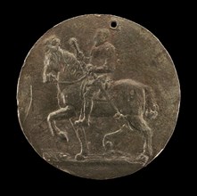François I on Horseback [reverse], early 16th century.
