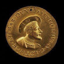 Antoine, 1489-1544, Duke of Lorraine and Bar 1508 [obverse], early 16th century.