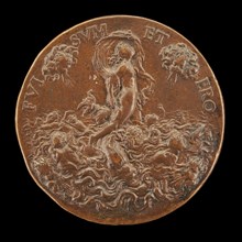 Fortune on a Dolphin [reverse], c. 1548.