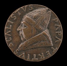 Callistus III (Alfonso de Borja, 1378-1458), Pope 1455 [obverse].