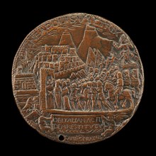 Alfonso's Triumphal Entry into Naples [reverse], 1481.
