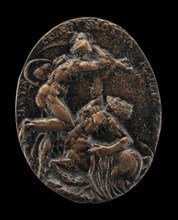 Mars Battling the Constellation Centaurus [reverse], model 1601, cast possibly before 1610.