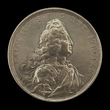 Frederick I, 1676-1751, King of Sweden 1720 [obverse], 1731.
