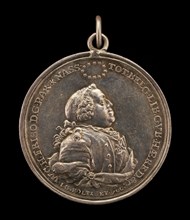 William IV Charles Henry Friso, 1711-1751, Stadholder of United Netherlands [obverse], 1751.