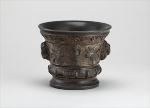 Mortar with Sphinxes, Vases, and Rope-work Handles, early 16th century.