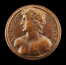 Antinous [obverse], probably 1500/1599. Probably Italian.