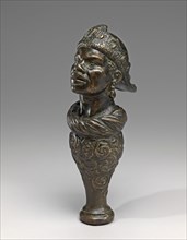 Bust of an African Man, on a Baluster Pedestal, 17th century.