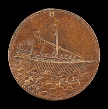 Galley and Small Boat [reverse], 1541.
