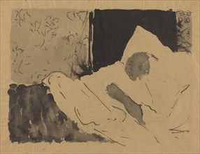 Madame V. Sleeping, c. 1892.