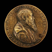 Pietro Lauro, born 1508, Modenese Poet and Scholar [obverse], 1555.