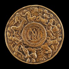 Frieze of Tritons and Nereids [reverse]. Attributed to Master IO.F.F.
