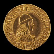 Giangaleazzo Maria Sforza, 1469-1494, 6th Duke of Milan 1476 [obverse], 1500-1599.