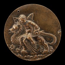Cupid Riding on a Dragon, c. 1500.