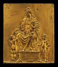 Madonna and Child Enthroned with Two Angels, 1552.