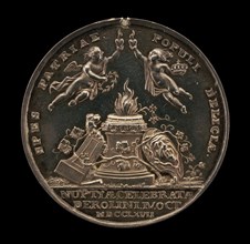 Marriage Altar [reverse], 1767.