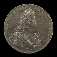 Louis XIV, 1638-1715, King of France 1643 [obverse], 1684.