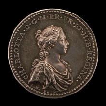 Coronation of Queen Charlotte [obverse], 1761.
