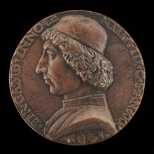 Bernardino Gamberia, 1455-1507, Private Chamberlain of Innocent VIII [obverse], 1485. Creator: Niccolo Fiorentino.
