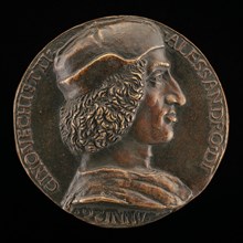 Alessandro di Gino Vecchietti, 1472-1532 [obverse], c. 1498.