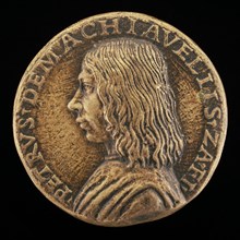 Pietro Machiavelli, 1460/1461-1519 [obverse], c. 1480/1485.