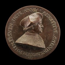 Altobello Averoldo of Brescia, died 1531, Bishop of Pola, Apostolic Legate [obverse], 1520s.