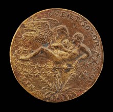Jupiter as an Eagle Bringing the Infant Hercules to Juno [reverse], 1562.