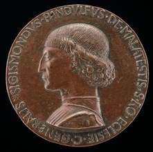 Sigismondo Pandolfo Malatesta, 1417-1468, Lord of Rimini and Fano [obverse], 1446.
