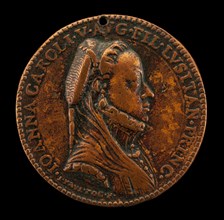 Dona Juana of Portugal [obverse], 1564.