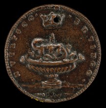 Salamander in Flames [reverse], probably 1515/1518.