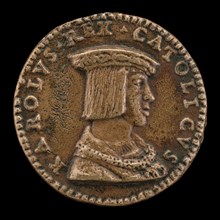 Charles V, 1500-1558, King of Spain 1516-1556, Holy Roman Emperor 1519 [obverse].