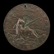 Griffin, Ducally Gorged, in a Landscape [reverse], 1577 or after.