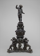 Andiron with Putto Finial, model c. 1600, cast probably 17th/18th century.