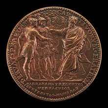 Abraham and His Captains Met by Melchizedek [reverse], 1582.