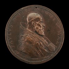Paul IV (Gian Pietro Carafa, 1476-1559), Pope 1555 [obverse], 1556.