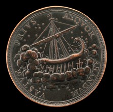 Ship Guided by Stars [reverse], 1740.