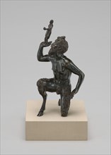 Kneeling Satyr Supporting the Figure of an Emperor, c. 1500.