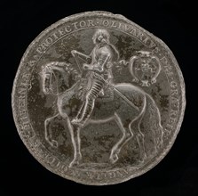 The Second Great Seal of England, Under the Commonwealth, c. 1656.